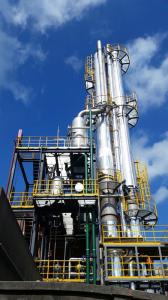 100,000 ton / y 모듈 식 에탄올 이중 효과 증류 공장